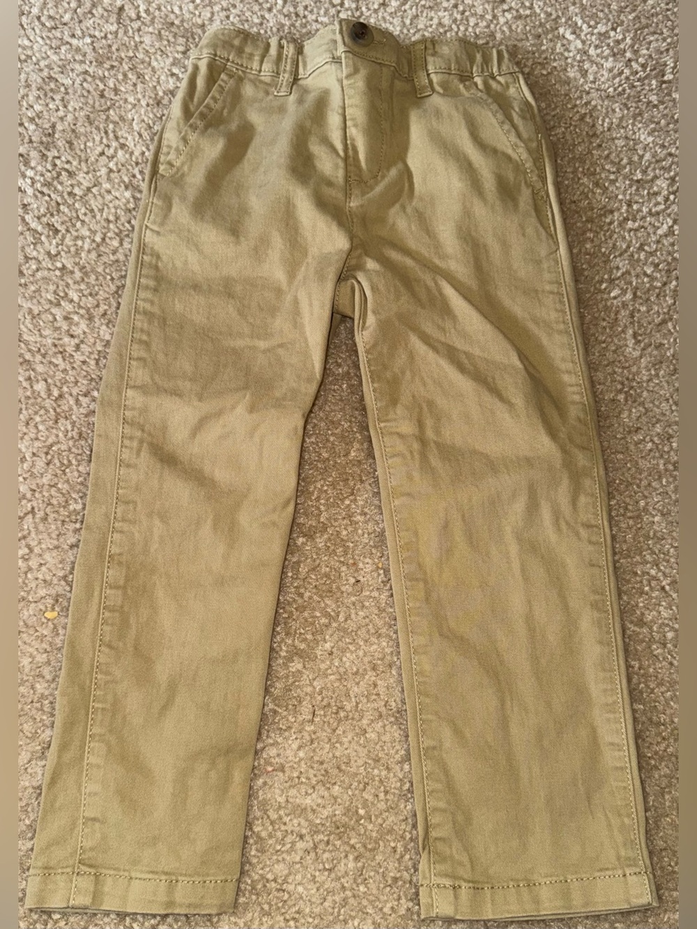 The Children's Place Kids Straight Leg Chinos - Khaki